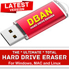 Gomme de disque dur DBAN USB amorçable - nucléaire, supprimer, détruire et essuyer de disque NEUF
