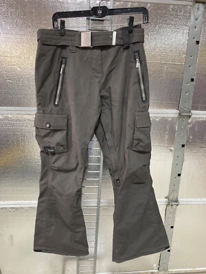 Holden 滑雪裤 - 女式小号 - 棕色 - 滑雪板冬季雪 — 第 1/4 张图片