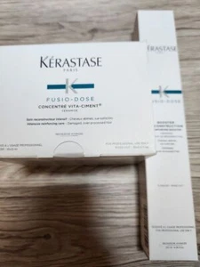KERASTASE FUSIO-DOSE CONCENTRE VITA CIMENT BOX OF 10 x 12ml VIALS booster set - Picture 1 of 1