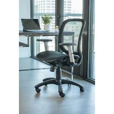 ErgoMax Office Fully Meshed Ergonomic Height Adjustable Black Office Chair