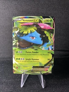 Venusaur EX XY28 - [NM]- Pokémon TCG XY Black Star Promos Ultra Rare Holo - Picture 1 of 9
