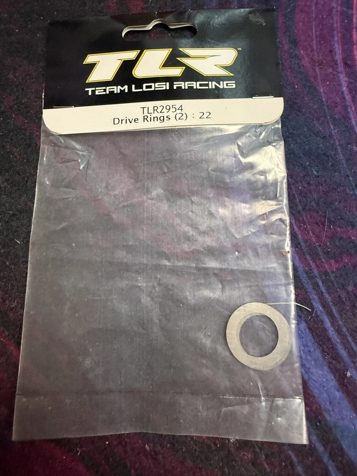 Team Losi TLR2954 Drive Rings (Set of 2) TLR 22 - Image 1 of 2