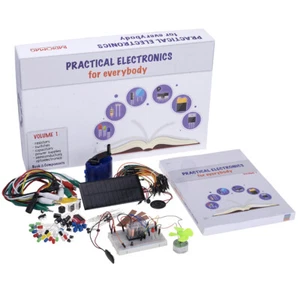 Kit Di Apprendimento Pratico Di Elettronica Per Tutti 50+ Esperimenti Inglese - Picture 1 of 12