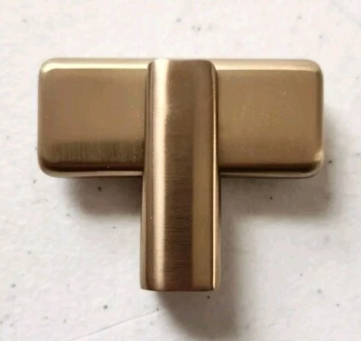 Brizo 699267-GL Allaria perilla de gabinete de barra de 2 pulgadas, oro de lujo Foto 1 de 4