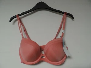 Calvin Klein Lingerie Naked Tailored Push-Up Bra Pink Size 34C DH001 HH 06 - Picture 1 of 3