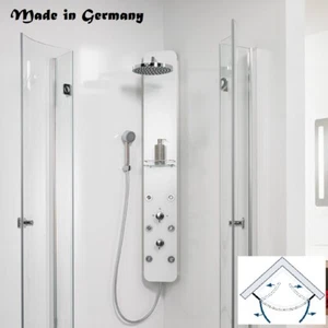 HSK Round Shower Enclosure Screen Cubicle Cabin Swing Hinged Door - Picture 1 of 9