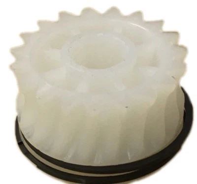 IGF PIZZATEIG ROLLER VORNE WEISS KUNSTSTOFF RITZEL MÄNNLICH ZAHNRAD STRECKER 2300/L30Z36