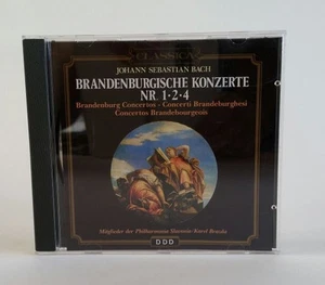Classica Johann Sebastian Bach Brandenburgische Konzert NR 1 2 4 CD - Imagen 1 de 1