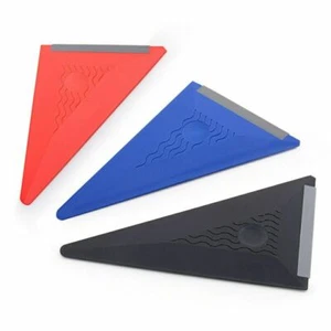 3 Pcs Window Tint Tool Vinyl Wrap Squeegee Flexible Triangle Squeegee PPF Tools - Picture 1 of 9