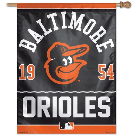 Baltimore Orioles Vertical Flag 27" x 37" Cover