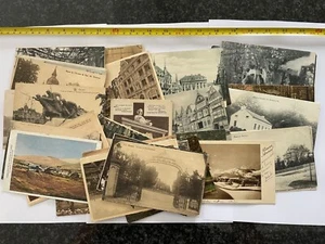 COLLECTABLE POSTCARDS: JOBLOT OF 55 APPX VINTAGE CARDS BELGIUM POSTED - Picture 1 of 2