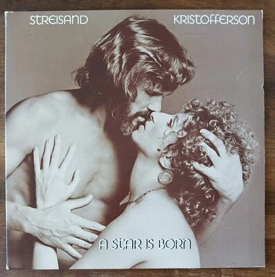 Barbra Streisand & Kris Kristofferson A Star Is Born Vinyl LP Record Album 1976 Foto 1 de 4