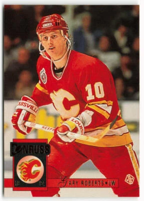 1993-94 Gary Roberts Donruss - Calgary Flames - Image 1 of 2