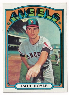 1972 Topps #629 Paul Doyle California Angels - Image 1 of 4