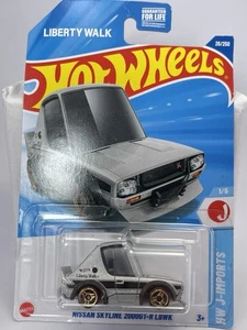 2025 Hot Wheels Nissan Skyline 2000GT-R LBWK silver New Case C - Picture 1 of 9