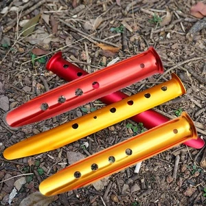 4pcs Aluminum Tent Stakes for Camping In Snow & Sand Sand Stakes for Camping - Picture 1 of 16