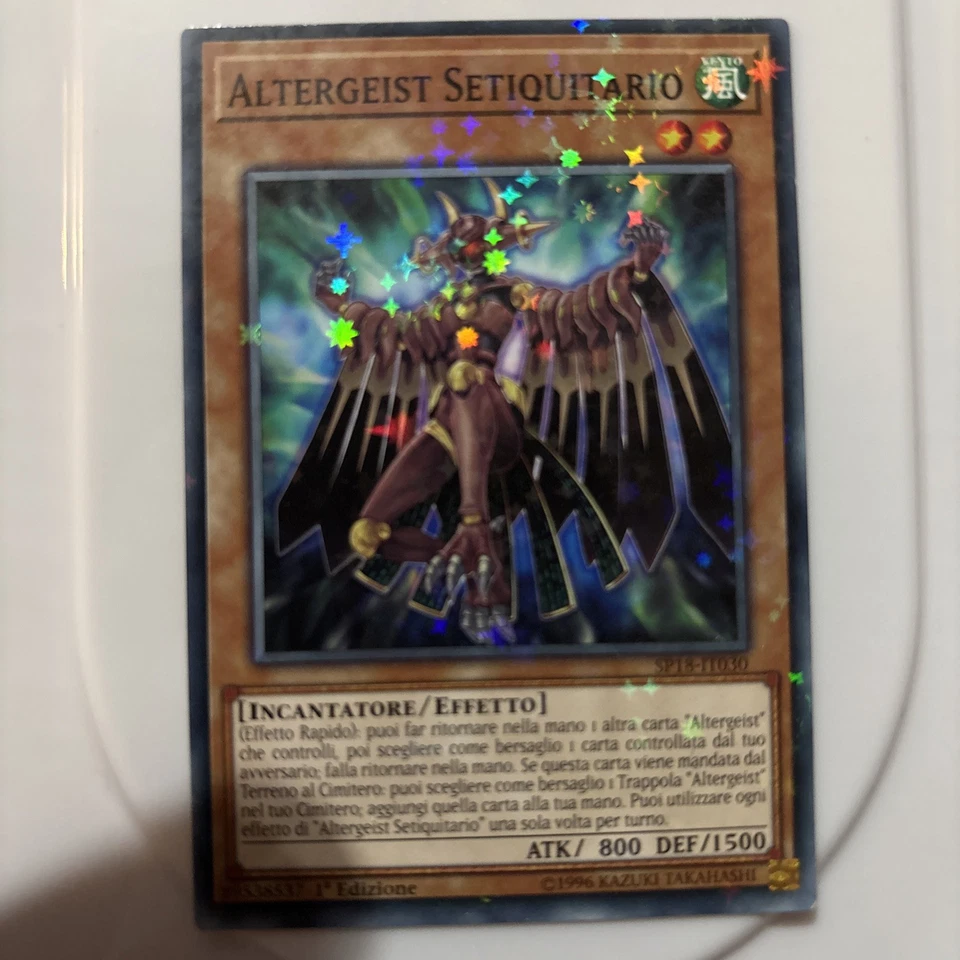 Italian Altergeist Silquitous SP18-IT030 Starfoil Rare Yugioh! Holo Foil Nice! - Image 1 of 1