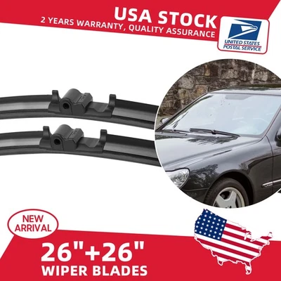 Limpiaparabrisas delantero de 26" y 26" OEM para Mercedes-Benz CL500 CL550 CL600 Foto 1 de 4