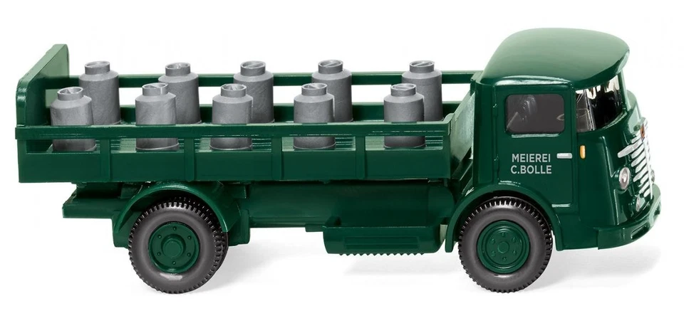 Camión lechero WIKING 047605 HO/OO calibre - Bussing 4500 1953-1955 nuevo en paquete stock en Reino Unido Foto 1 de 1