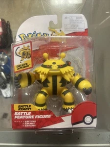 Figura de acción de lujo Jazwares Pokemon Battle Feature Electivire 4" 2025 NUEVO - Imagen 1 de 3