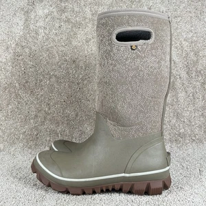 Bogs Winter Boots Womens Size 10 Whiteout Faded Pull On Waterproof - Picture 1 of 9