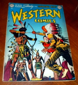WESTERN COMICS #13 (DC 1950)  VG (4.0) cond.   WYOMING KID  52 pgs - Picture 1 of 7
