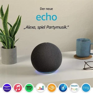 All-new Amazon Echo 4th gen. Zigbee Sound Smart Home Hub Alexa 840080583549 - Bild 1 von 5