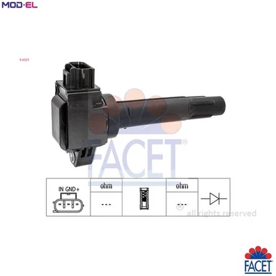 IGNITION COIL 9.6521 FOR SUZUKI K10B 1.0L K10C 1.0L 3cyl CELERIOK12C 1.2L 4cyl - Image 1 of 4