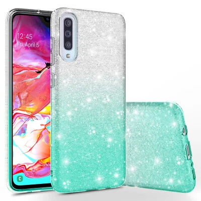 Funda delgada brillante brillante brillante para Samsung Galaxy A70  Foto 1 de 4