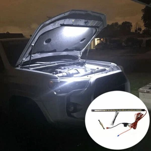 Automatic Under Hood LED Panel Lamp Strip for Car Pickup Retrofit Lighting Work - Picture 1 of 10
