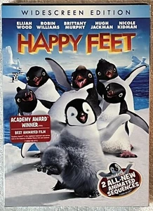 NEW! SEALED! Happy Feet (DVD, 2007, Widescreen Edition) w/Slipcover - Foto 1 di 3