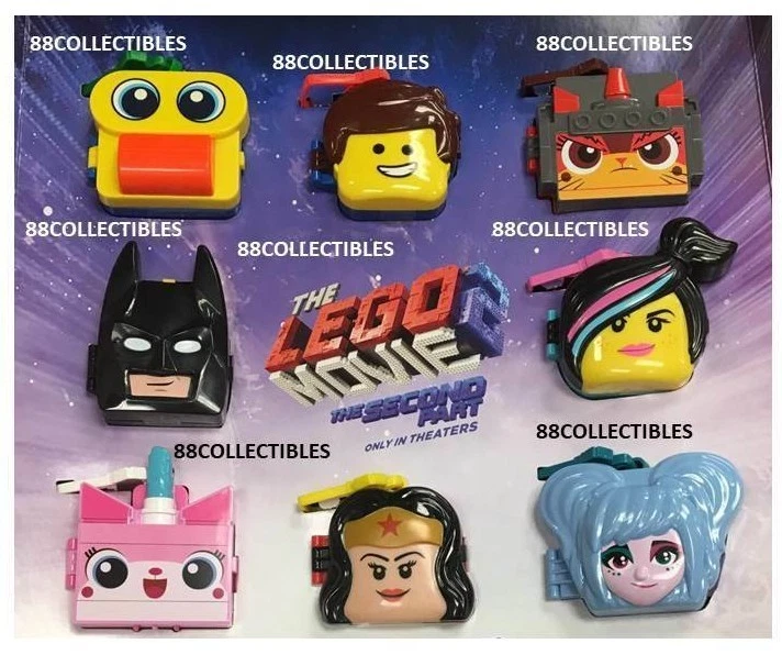 MCDONALD'S 2019 THE LEGO MOVIE 2 - SET COMPLETO - ENVÍO PRIORITARIO Foto 1 de 1