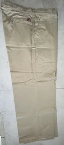 NEW Red Kap PC20KH0 Men’s 38X27 Khaki/Beige 100% Cotton Uniform Work Pants S258 - Picture 1 of 7