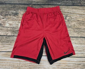 Nike Trophy Dri Fit Big Kids' (Boys') XL Training Shorts Red Black Polyester EUC - Picture 1 of 10