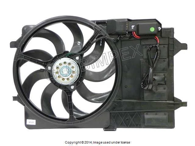 Conjunto de ventilador de refrigeración BMW Mini (200320-06) con cubierta TYC NUEVO + 1 año de garantía Foto 1 de 1