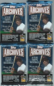 2001 Topps Archives series 2 sealed hobby pack - Picture 1 of 1