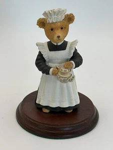Upstairs Downstairs Bears Dept 56 Flora Mardle The Parlour Maid Figurine   - Picture 1 of 3
