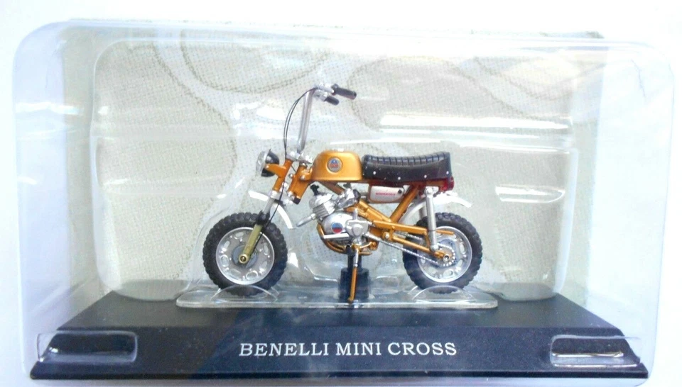 Moto Benelli Mini Cross- Leidenschaft Mofa Moped- 1:18 Modell - Bild 1 von 1