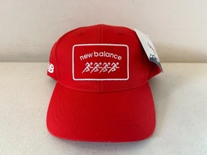 Boco Gear New Balance Run Running Hat Cap Red 100% Cotton One Size Fits Most NEW - Picture 1 of 10