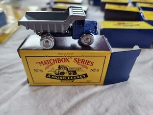 Matchbox No. 6 Quarry Truck In Type A Moko Lesney New Open Box Vtg Replica - Picture 1 of 2