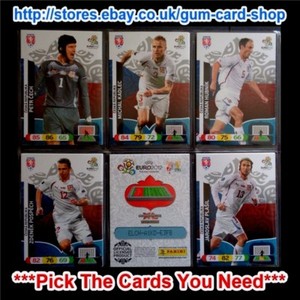 PANINI - EURO 2012 ADRENALYN XL (UK) TEAMS A TO E  *PLEASE CHOOSE CARDS*