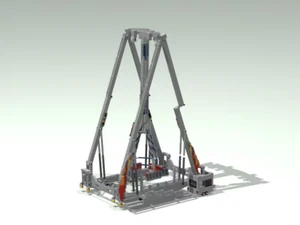 LEGO® Kirmes PDF-Anleitung XXL Rides Unikat MOC Custom für LEGO©-Steine - Zdjęcie 1 z 1
