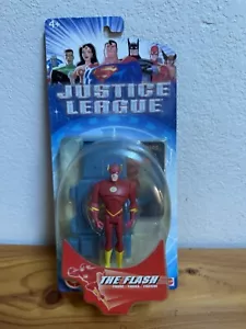 Justice League The Flash 4,5" Actionfigur mit Ständer 2002 versiegelt Mattel - Bild 1 von 8