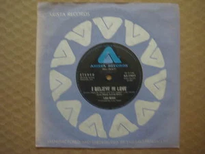 LOU REED I Believe In Love RARE AUSSIE PROMO 7" SINGLE 1977 - AR-114111 - Picture 1 of 3