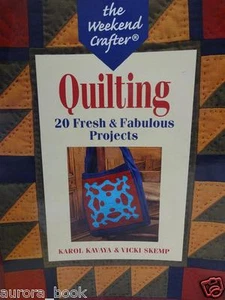 The Weekend Crafter Quilting 20 Projects for Home Accents and Wearables WE58339 - Imagen 1 de 8
