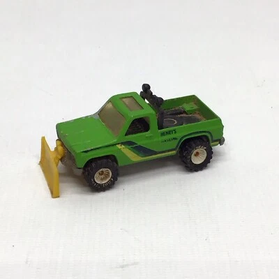 De colección 1982 Hot Wheels Real Riders Green Henry’s Hauling Pavement Pounder  Foto 1 de 4
