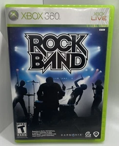 Rock Band - Xbox 360 Game Complete with Manual Microsoft Harmonix - Picture 1 of 3