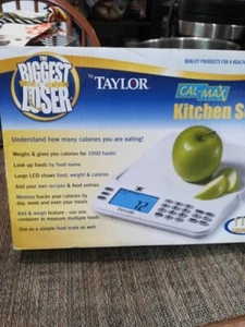 Biggest Loser 3847BL Digital Food Scale with Plastic Platform White - Picture 1 of 1
