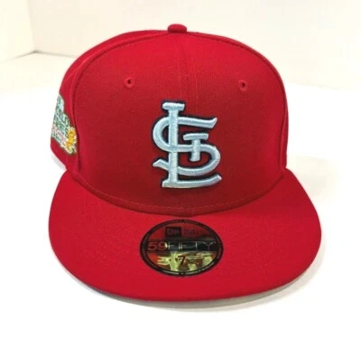 St. Louis Cardinals NE MLB Cloud Under World Series 2011 Fitted Hat - Image 1 of 4