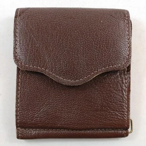 TILLEY Leather Billfold Brown Men's Womens 3.75x3.25 Great Condition a15 - Bild 1 von 5